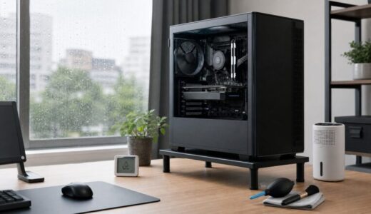ゲーミングPCの梅雨・湿気対策は何をすればいい？床置き・結露・除湿グッズの判断表