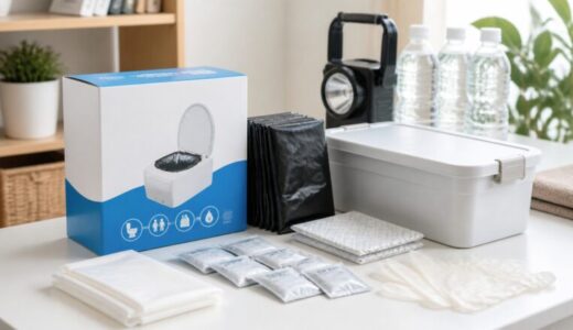 携帯トイレは何回分必要？家族人数別の備蓄目安と買う前チェック
